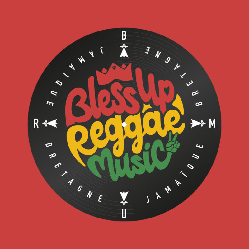 La Cerise Sur Le Logo - Bless Up Reggae Music