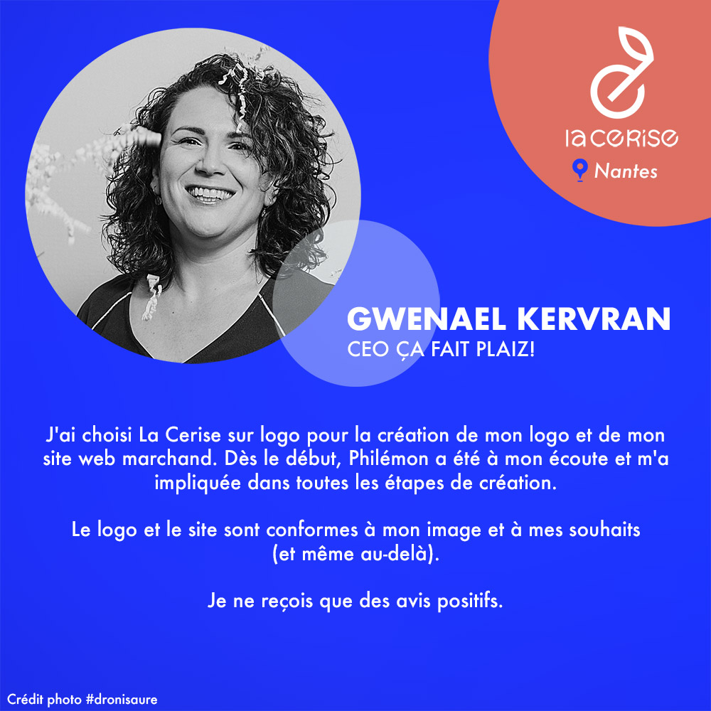 La Cerise sur le Logo - Témoignage de Gwenael Kervran